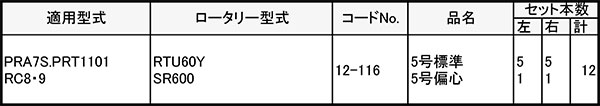 【6/1〜最大100%Pバック抽選で要エントリー】ヤンマー 管理機 爪 12-116 12本組 日...