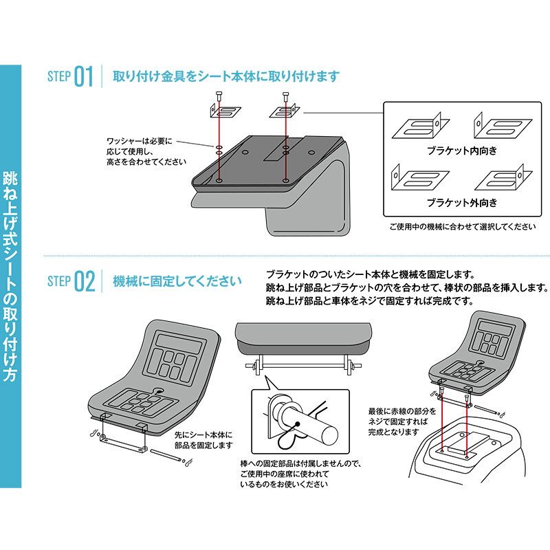 農業機械用オペレーターシートスライドレールスライドレバー付アームレスト付TN-2S-AR東日興産トラクター田植機フォークリフトオK送料無料代引不可