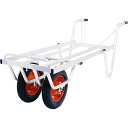 アルミ製台車 (コンテナカー) 荷台寸法:490mm×760mm 作業効率向上 軽量 SKX-02W アルインコ 北海道不可 個人宅配送不可 代引不可