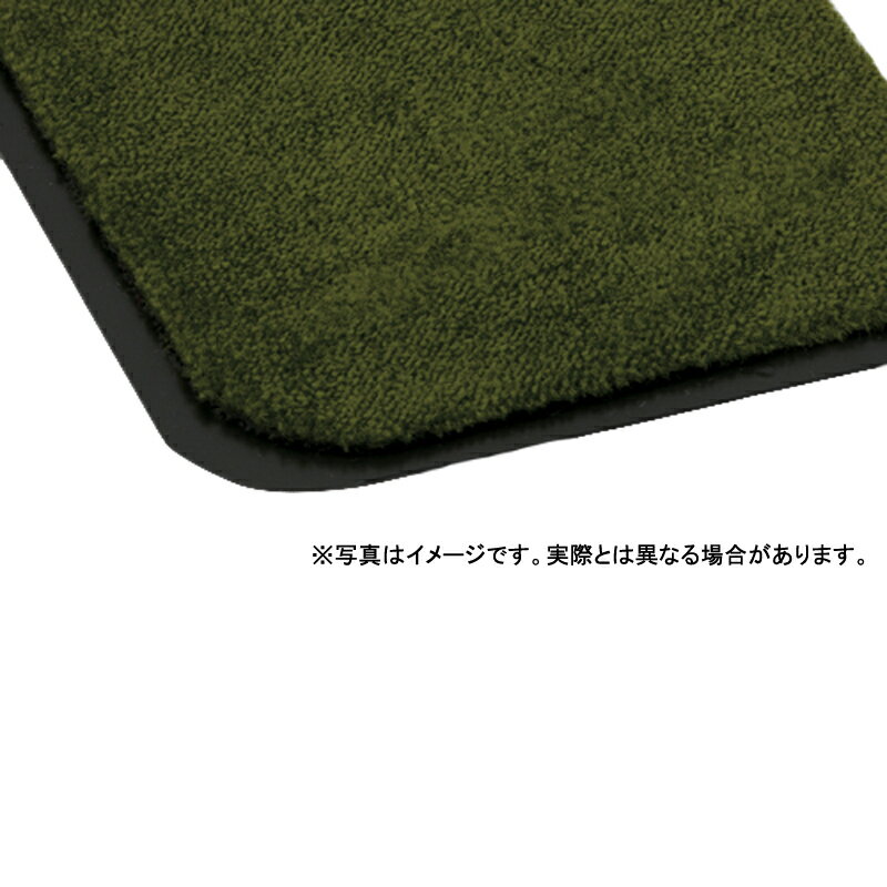 個人宅配送不可 トピックマット 中 45 × 75 (cm) 色：緑 耐候性 耐摩耗性 カーペット 大一産業 共B 代引不可