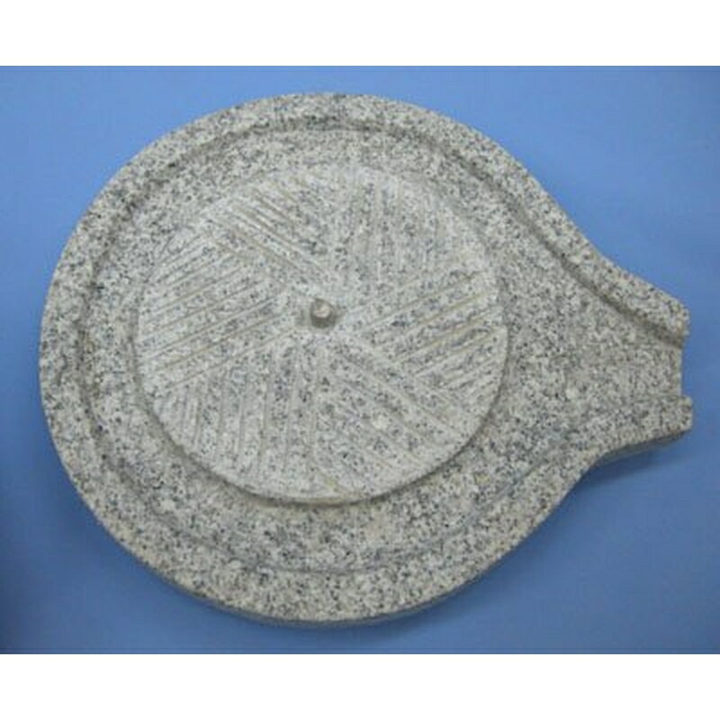みかげ石皿型挽臼24型34times;41cmそば米穀物製粉ナガノ産業ナG送料無料【代引不可】