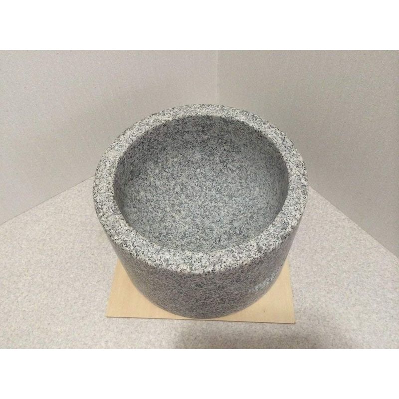 みかげ石もちつき臼1升用直径約30times;高さ15cm餅ナガノ産業ナG送料無料【代引不可】
