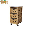 桐製 野菜ストッカー 3段タイプ キャスター付き 30×40cm 桐 野菜 ナガノ産業 代引不可