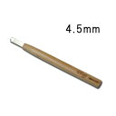 メール便 ハイス鋼 彫刻刀 極浅丸 4.5mm サクラ柄 刃物 職人 家具 木工 木彫 道具 道刃物工業 三冨 D