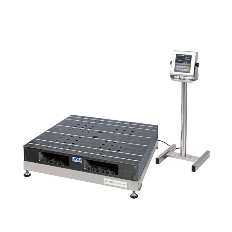 A&D 防塵 防水パレット一体型デジタル台はかり SN-1200KWP-K ひょう量 1200kg 検定付き 計測 計測器 計量 測量 測定 エーアンドディー 宇N 代引不可