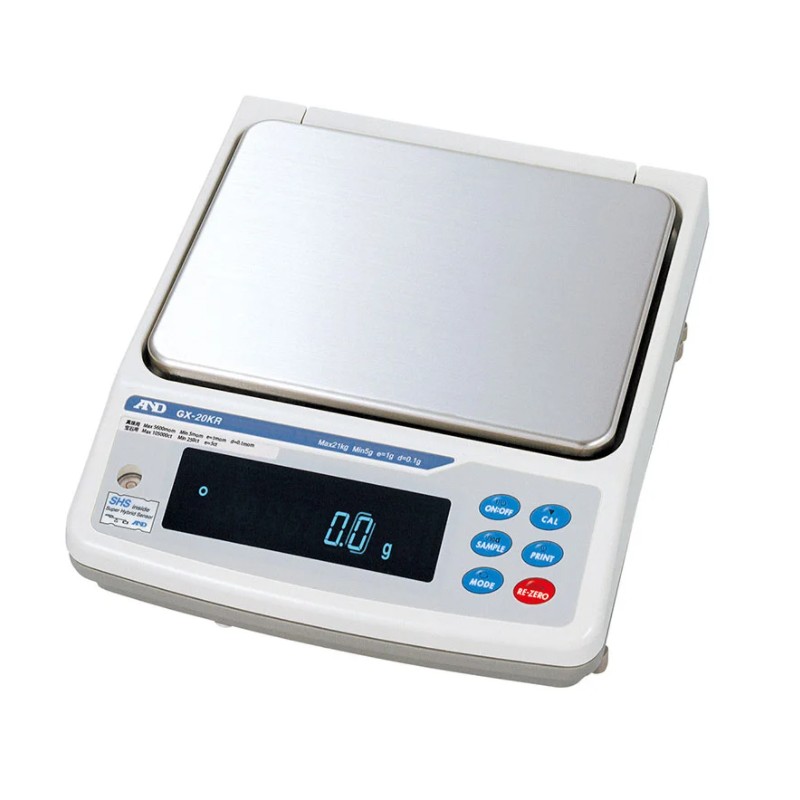 A&D 分銅内蔵型 防塵 防水型中量級天びん GX-8KR ひょう量 8.1kg 検定付き 計測 計測器 計量 測量 測定 電子 デジタル エーアンドディー 宇N 代引不可