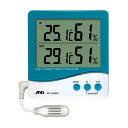 A&D 外部センサー付き温湿度計 デュアルチャンネル AD-5648A 温度測定範囲 0〜+50℃ 計測 計測器 計量 測量 測定 電子 エーアンドディー 宇N...