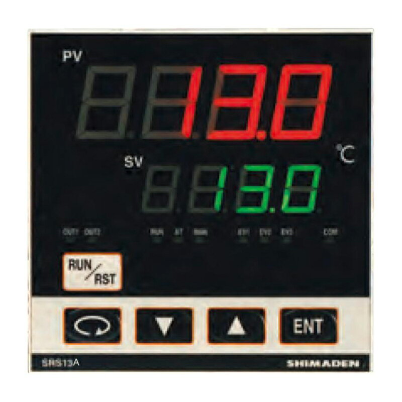 ディジタル調節計 SRS13A-8IN-90-N100000 シマデン 96×69mm 従来SV設定3点 PID値10種 調節出力 ON OFF動作隙間モード 計測 演算 測定 図り 宇N 代引不可
