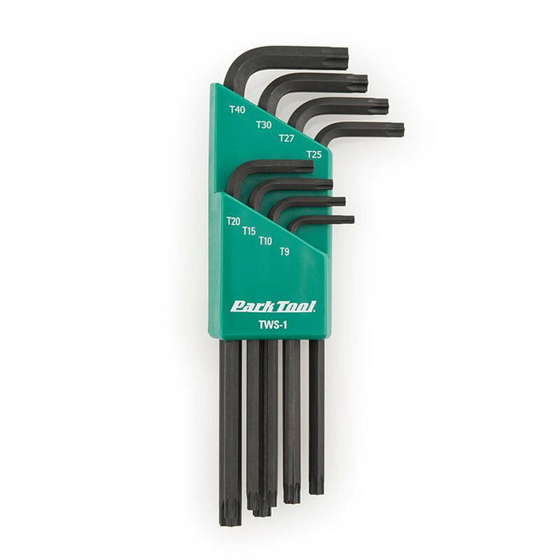トルクスタイプレンチセット L字タイプ TWS-1 ParkTool 8本組 ロングタイプ 締め付け レンチホルダー付き 建築資材 ツール 工具 宇N 代引不可