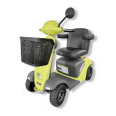 電動四輪車いす マイピア スマート BT7Y アテックス atex 1190×560×1080mm ライムイエロー 快適 安心 便利 音声案内機能付 オK 個人...