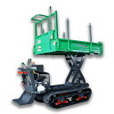 中型クローラシリーズ セル付 XG655LDEB アテックス atex 2380×1165×1510mm リフトorダンプ 低高速 三方枠水平保持 運搬 オK ...