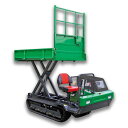 大型クローラシリーズ セル付 XG1200LDEB アテックス atex 2900×1210×1690mm 低振動 リフト&ダンプ 平積み 20kg 運搬 オK...