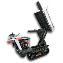 石材用クローラシリーズ 力石 XS801LAD アテックス atex 2065×660×1170mm スリム 左右クローラ 別々コントロール 運搬 オK 個人宅...