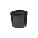 1000個 24cm 黒 TO 浅鉢安定型ポット ( UAタイプ ) ポリポット 東海化成 京G 送料無料 代引不可