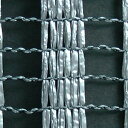 個人宅配送不可 1.8m×50m シルバー 遮光率45% ワイエムネット Sタイプ 遮光ネット S-1315 寒冷紗 望月 タS 代引不可