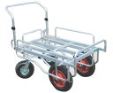 ハラックス 愛菜号 アルミ製台車 CHJ-2000 2輪自在タイプ 防J 個人宅配送不可 代引不可
