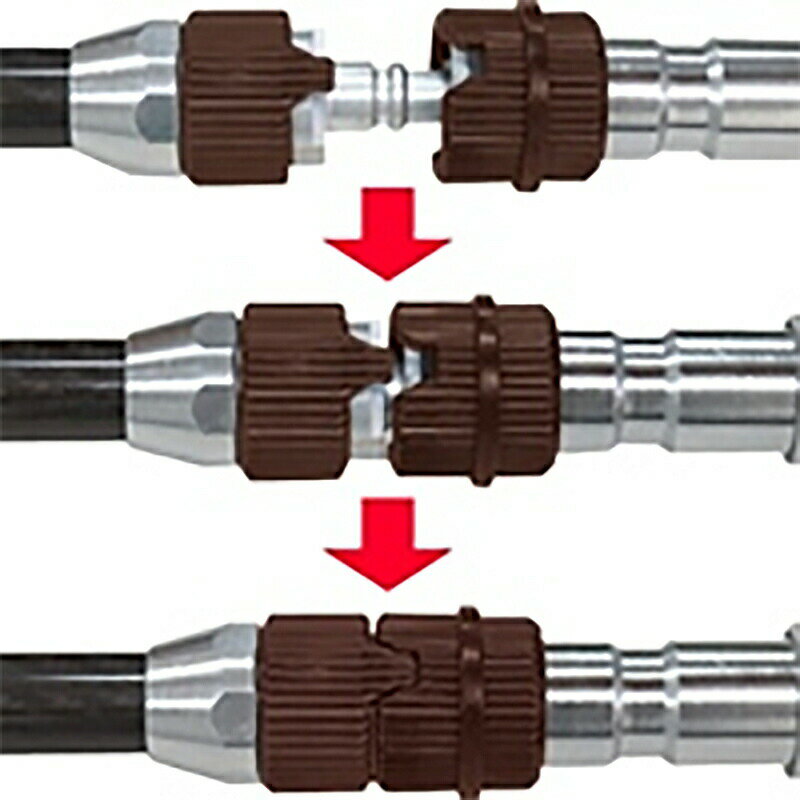 片持 カーボン III型 8頭口 キリナシ除草 カーボン 噴管 軽量 アルミ製 四角 フレーム ねじれ 防止 G1/4 142166 ヤマホ 工業 防J 個人宅配送不可 代引不可