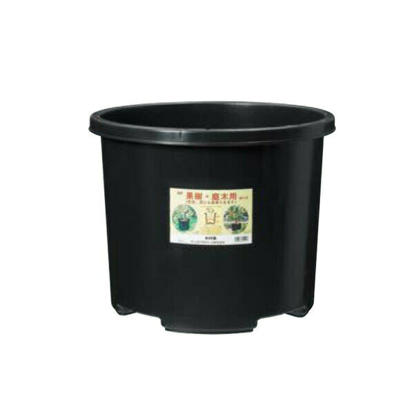 30個 NPポット #60 ブラック 直径515×420Hmm 60L 果樹 庭木用 鉢 プランター DICプラスチック 日A 個人宅配送不可 代引不可