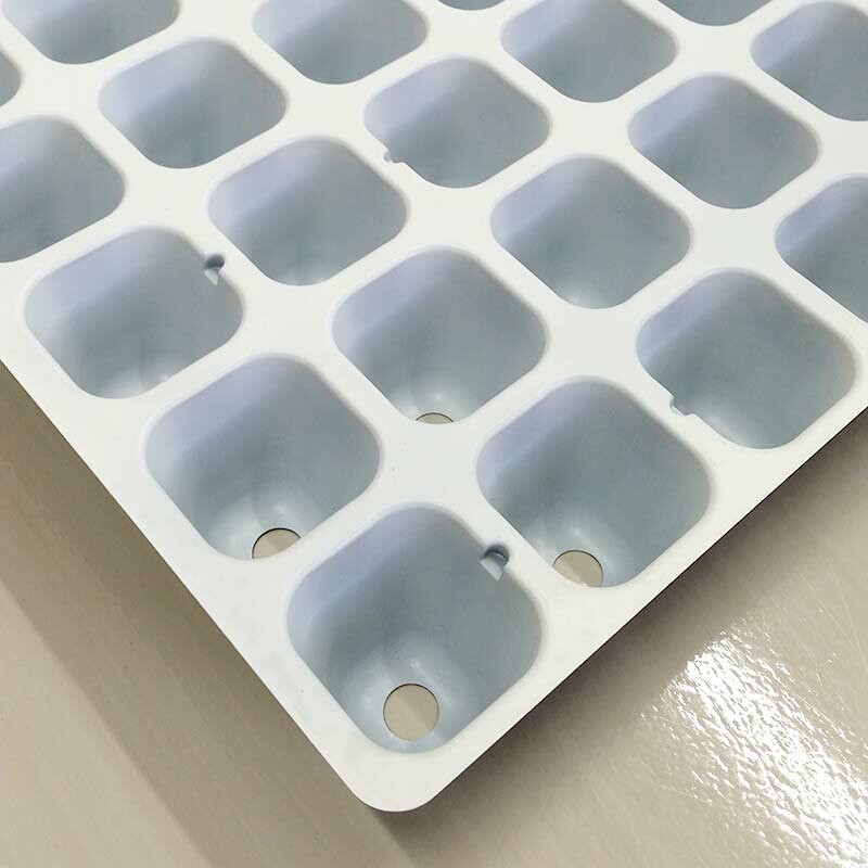 100枚入 プラグトレイ 白黒 72穴 6×12列 30×59cm 72(W) プラグトレー セルトレイ ...