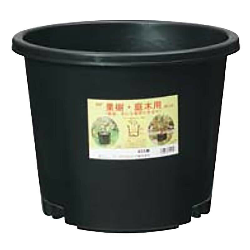 10個 NPポット #25 ブラック 直径385×310Hmm 25L 果樹 庭木用 鉢 プランター DICプラスチック 日A 個人宅配送不可 代引不可のサムネイル