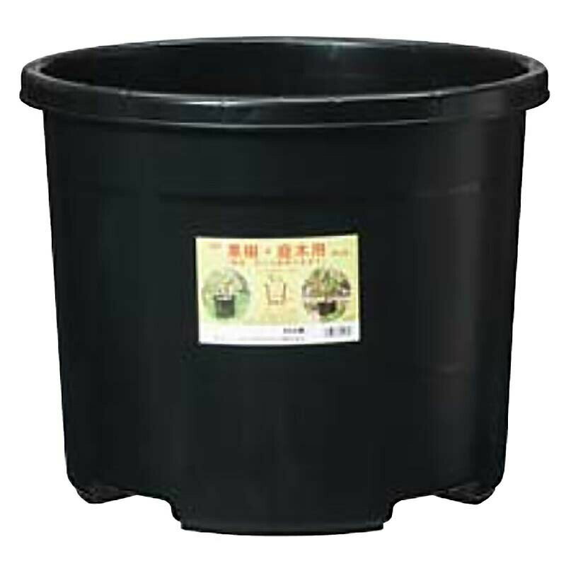 10個 NPポット #45 ブラック 直径480×380Hmm 45L 果樹 庭木用 鉢 プランター DICプラスチック 日A 個人宅配送不可 代引不可のサムネイル