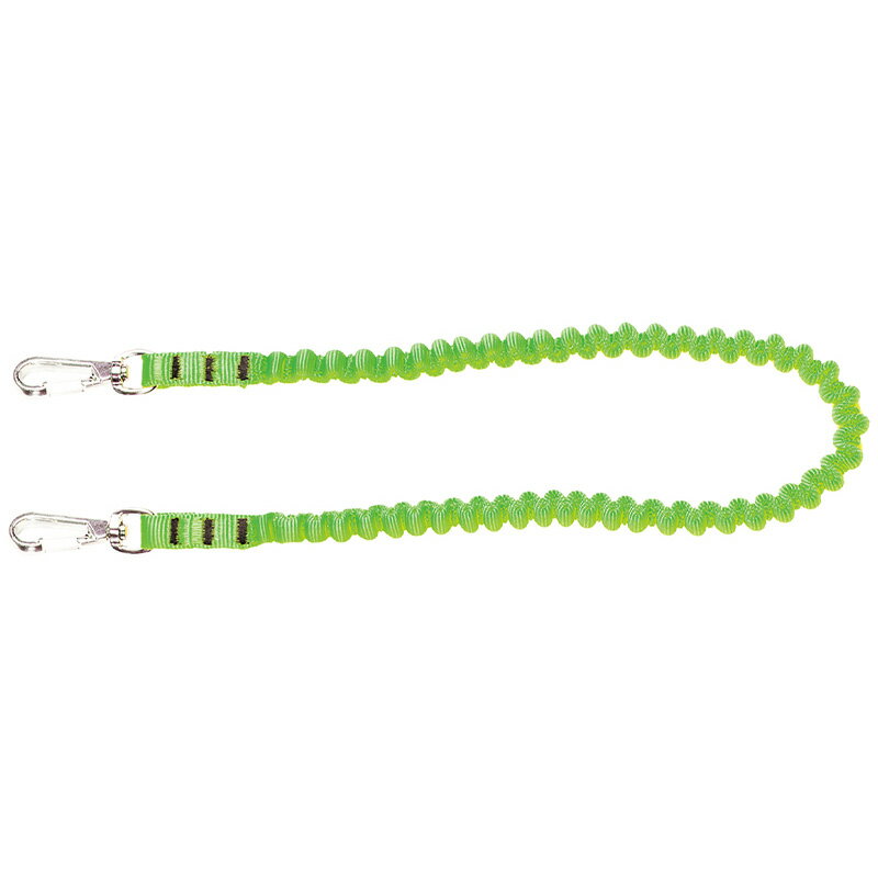 安全布製コード 2B グリーン 3kg以下 75287 シンワ測定 Bタイプ 安全コード セーフティーコード 工具落下防止 紛失防止 安全紐 高所作業 HZ