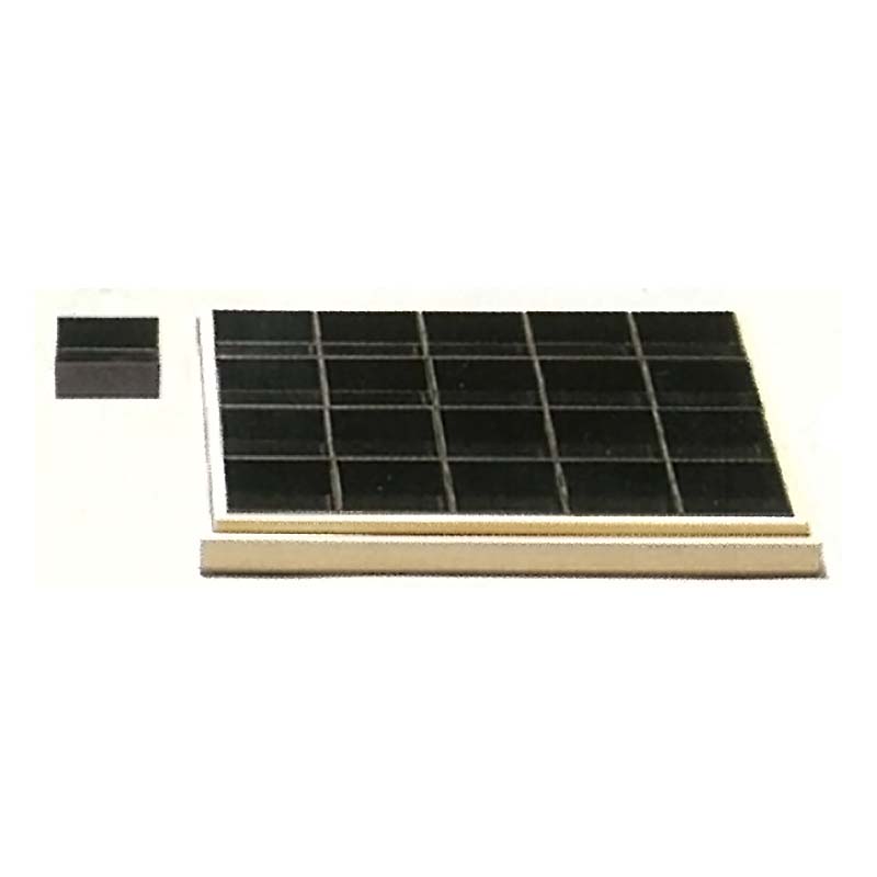 産米鑑定箱 A-4 内マス80×80×30 20ヶ入 米検査用 カルトン 松田製作所 代引不可