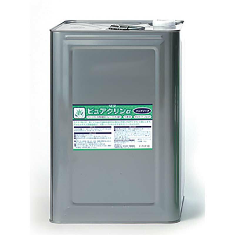 ピュアクリンα 微粒子スクラブが手の細部の汚れを落とす ハンドクリーナー 16kg缶 サンエスエンジニア..