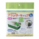 プランターキャップL 2枚入 岩谷マテリアル 国産不織布使用 プランター栽培用 保温カバー 保護カバー 防虫 防鳥 家庭菜園 イワタニ メール便 ネコポス タS...