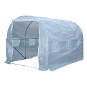 小型 家庭用ハウス 3m×2m×2m フラワーハウス ビニールハウス 家庭菜園 温室栽培 園芸 ガーデニング 雨 風 霜よけ 干し柿 シンセイ 個人宅配送不可 代引不可