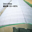 3m × 50m シルバー 遮光率55～60％ ワイドスクリーン 遮光ネット S1208 寒冷紗 日本ワイドクロス タS 個人宅配送不可 代引不可