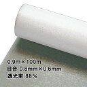 0.9m×100m ナチュラル タキイキラリネット E0806 ビニールハウス トンネル などに 防虫ネット タキイ種苗 代引不可