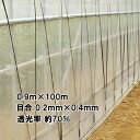 0.9m × 100m ナチュラル サンサンネット ソフライト SL6500 ビニールハウス トンネル などに 防虫ネット 日本ワイドクロス タS 個人宅配送不可 代引不可