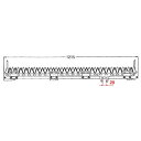 nashim コンバイン刈刃 K クボタ シングル3条 6121 R1-22 R1-24 R1-30 R1-241 R1-261 R1-301 SR-25 SR-30 SR-265 SR-315 ナシモト オK 個人宅配送不可 代引不可