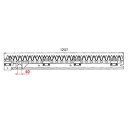 nashim コンバイン刈刃 Y ヤンマー シングル3条 6380 CA-230 CA-250 CA-300S ナシモト オK 個人宅配送不可 代引不可