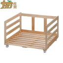 ひのきすのこワゴン 押入れ用 80×75cm 桧 すのこ ナガノ産業 代引不可