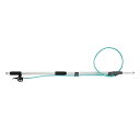 六角形の散布竿 ラクポール L型 上式 9号 G1/4 (301179) 1.6〜2.7m ヤマホ 工業 防J 個人宅配送不可 代引不可