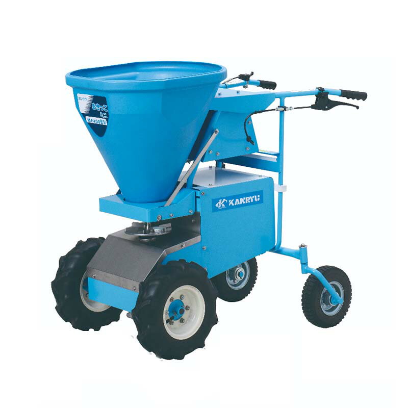 肥料散布機 まきっこミニ MF400EV カンリウ工業 KANRYU 電動 小型 軽量 均一散布 コンパクト 粒状肥料 オK 個人宅配送不可 代引不可