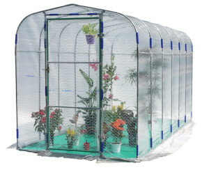 個人宅配送不可 2坪 グリーンハウス NH-20D型 2坪 ビニールハウス 南栄工業 代引不可