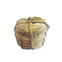 国内生産品 10玉玉縄 たま縄 1分5厘 2kg 約100m 太さ 約4.76mm 冬囲い 神事 などに荒縄 藁縄 1.5分 個人宅配送不可 シN 代引不可