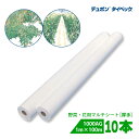 10本 タイベック マルチ 1000AG (厚手) 1m×100m 白 農業用 野菜 フルーツ 花卉 遮熱性 通気性 透湿性 アザミウマ対策 農業資材 カ施 個人宅配送不可 代引不可