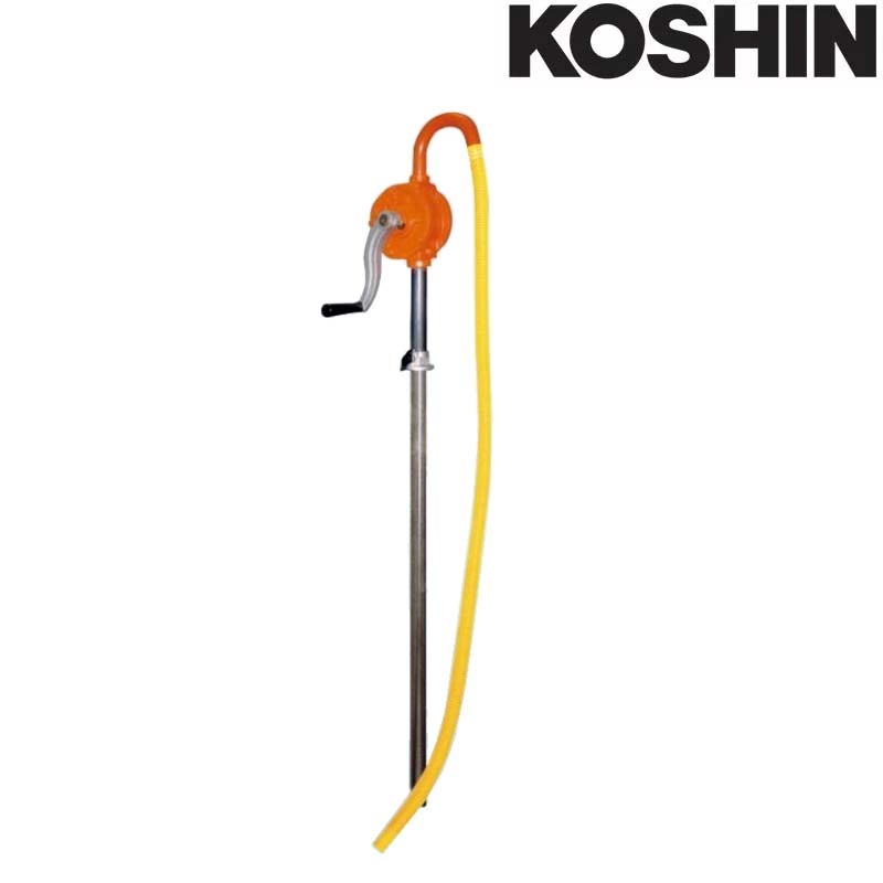 樂天商城 - 4個 手動ドラムポンプ SB-20 吐出ホース20mm径×1100mm 105回転/20L 重量3.8kg 工進 KOSHIN シB 代引不可