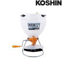 散粒機 HD-8 ハンドル 手動式 タンク容量8L 重量1.9kg バンド付 工進 KOSHIN 肥料散布 シB 代引不可