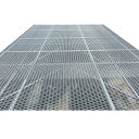 エキスパンドメタル ZXS-42 ソロバン目 1829×914mm エキスパンド メタル 育苗ベンチ 栽培ベンチ用 メッシュ天板 作業台 小河商店 タS 代引不可 個人宅配送不可