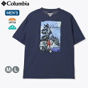 【2025新作】 Columbia (コロンビア) バーンノベルグラフィックショートスリーブTシャツ │ シャツ tシャツ 半袖 春夏 トップス メンズ アウト...