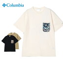 Columbia (コロンビア) ヤハラフォレスト ポケットショート スリーブクルー PM1989 Tシャツ 半袖 春夏 コットン メンズ キャンプ アウトドア...