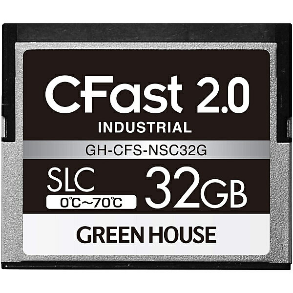 GREEN HOUSE GH-CFS-NSC32G CFast2.0 SLC 0١70 32GB 3ǯݾ