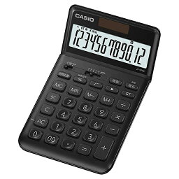CASIO JF-S200-BK-N スタイリッシュ電卓 ジャストタイプ ブラック