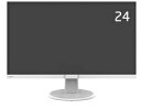 NEC LCD-L242F 24型3辺狭額縁IPSワイド液晶ディスプレイ(白色)/ 1920×1080/ ミニD-Sub15ピン、HDMI/ ホワイト/ スピーカー:なし/ 〔5年保証〕