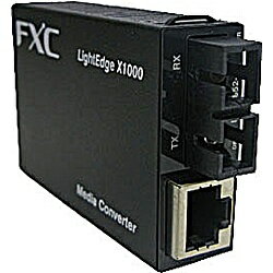 FXC LEX1852-20 10/ 100/ 1000BASE-T to 1000BASE-LX(SC、SMF-20Km)メディアコンバータ